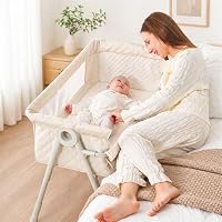 Amazon.co.jp: ベビーベッド 添い寝ベッド 折りたたみ 新生児～6ヶ月 4